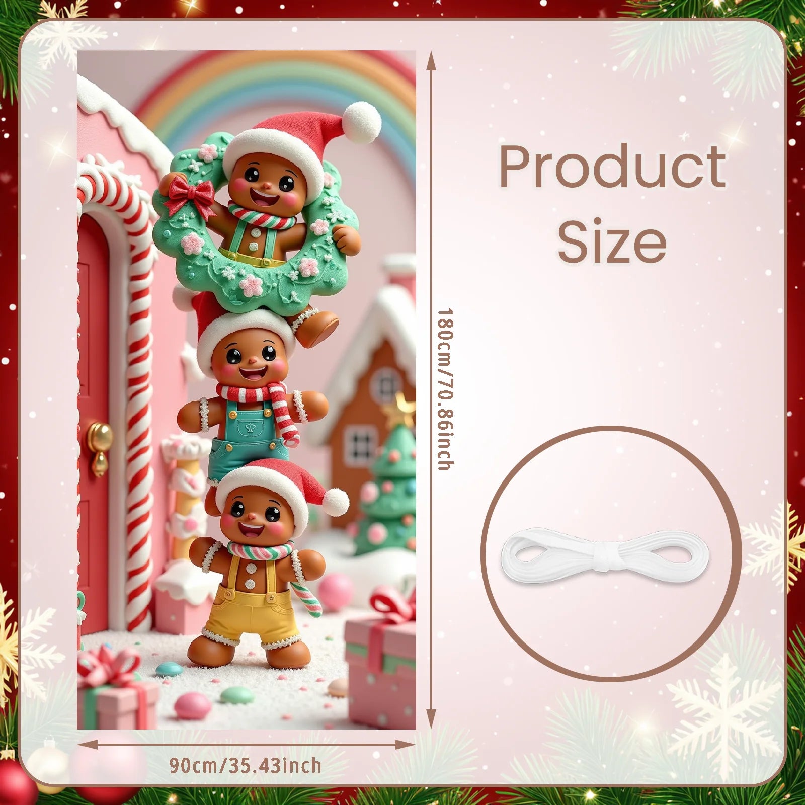 Weihnachten Veranda/Tür-Banner (30 versch. Motive)