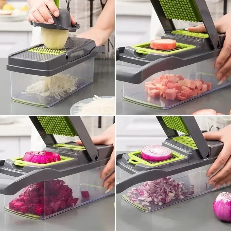 16-in-1 oder 14-in-1 Gemüseschneider