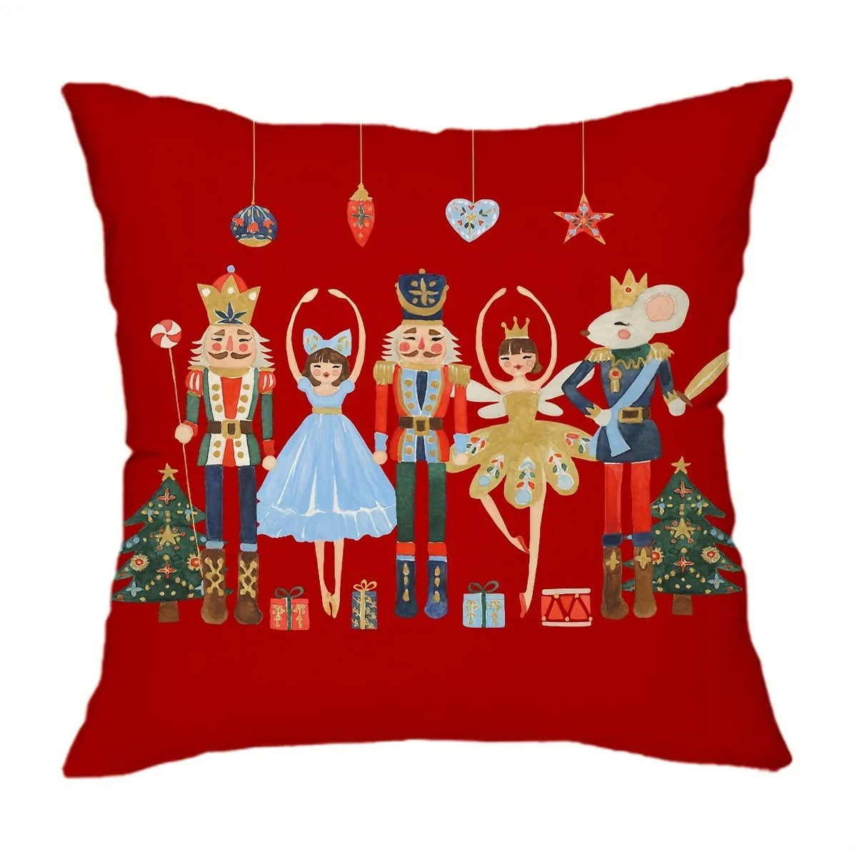 Weihnachts-Nussknacker- und Ballett-Kissenbezüge