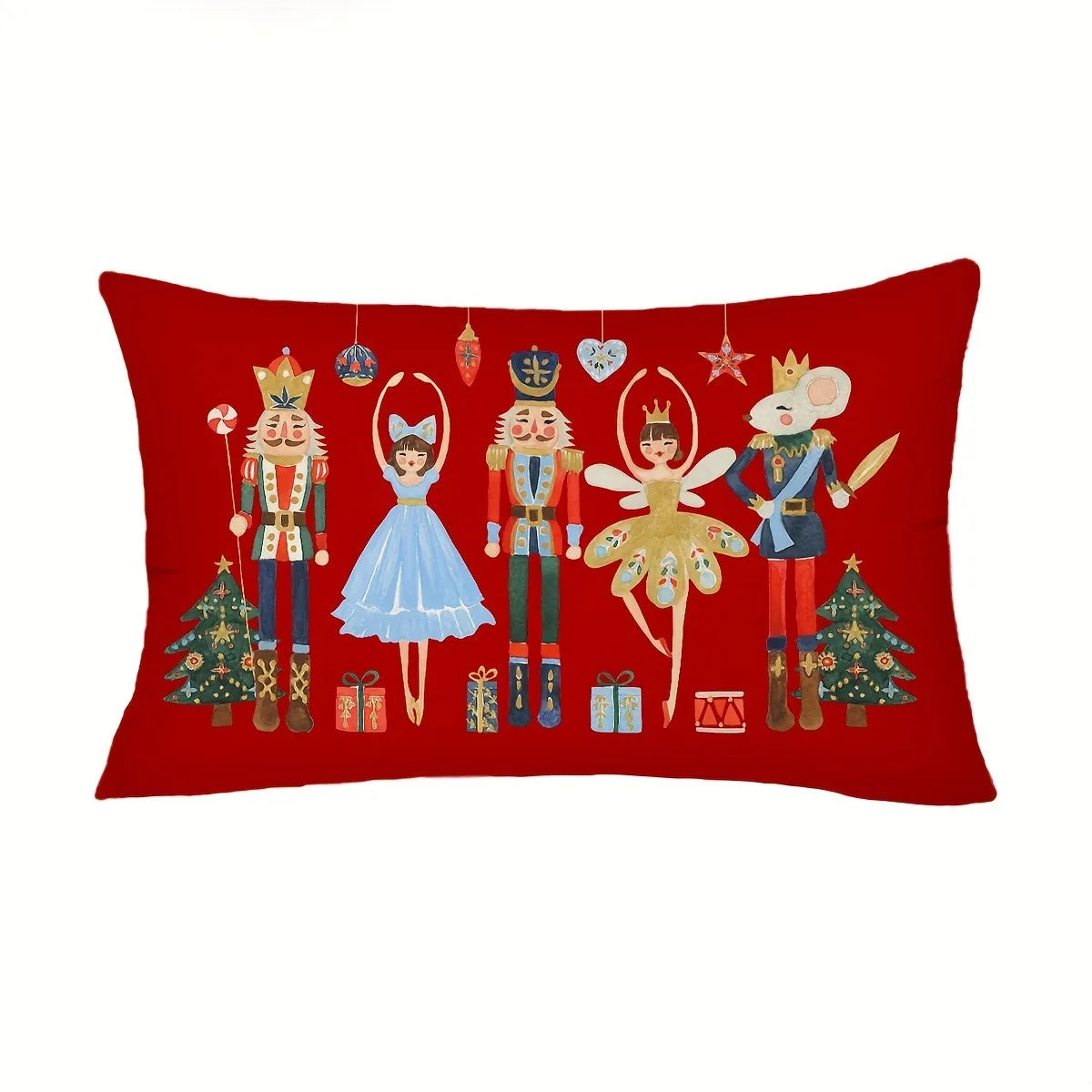 Weihnachts-Nussknacker- und Ballett-Kissenbezüge