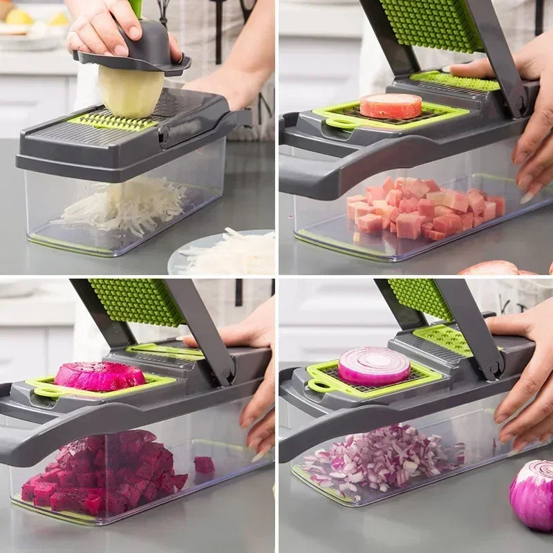 16-in-1 oder 14-in-1 Gemüseschneider