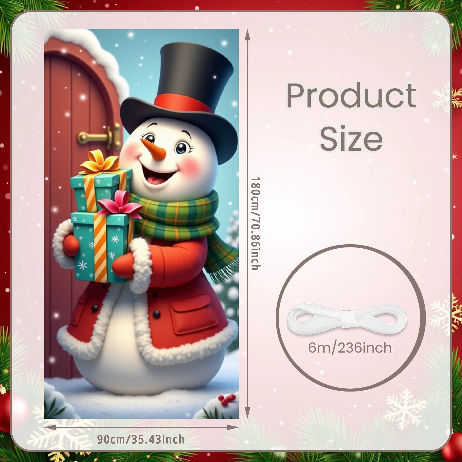 Weihnachten Veranda/Tür-Banner (30 versch. Motive)