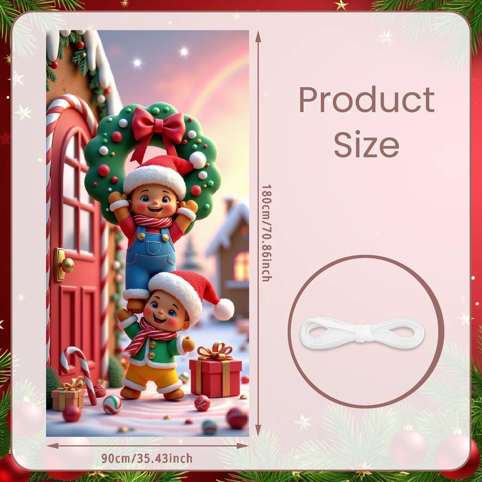 Weihnachten Veranda/Tür-Banner (30 versch. Motive)