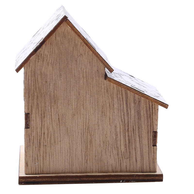 Holzhaus (beleuchtet)