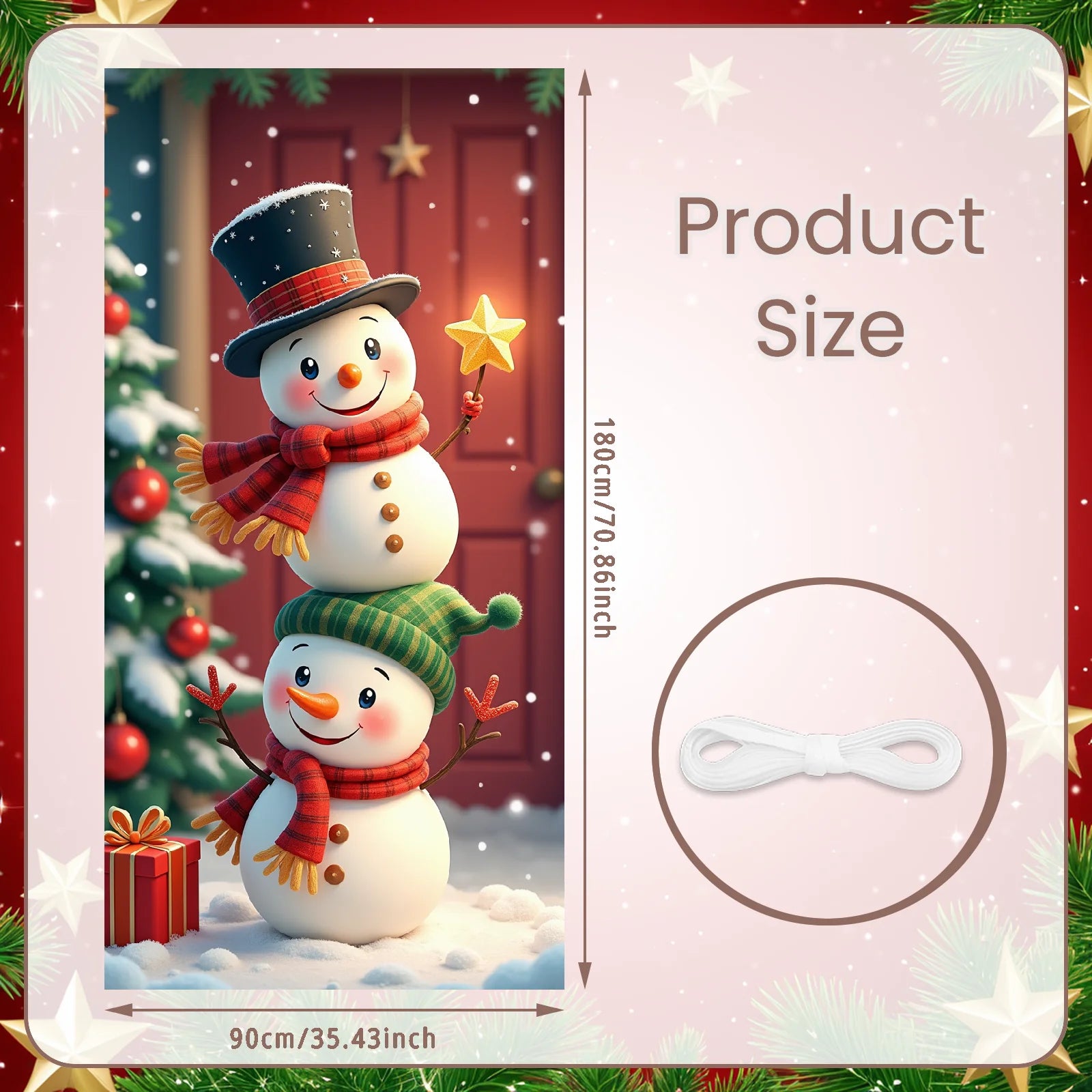 Weihnachten Veranda/Tür-Banner (30 versch. Motive)