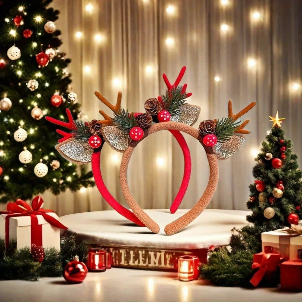 Stirnbänder - weihnachtlich (z.B. Rentier)