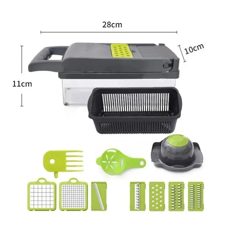 16-in-1 oder 14-in-1 Gemüseschneider