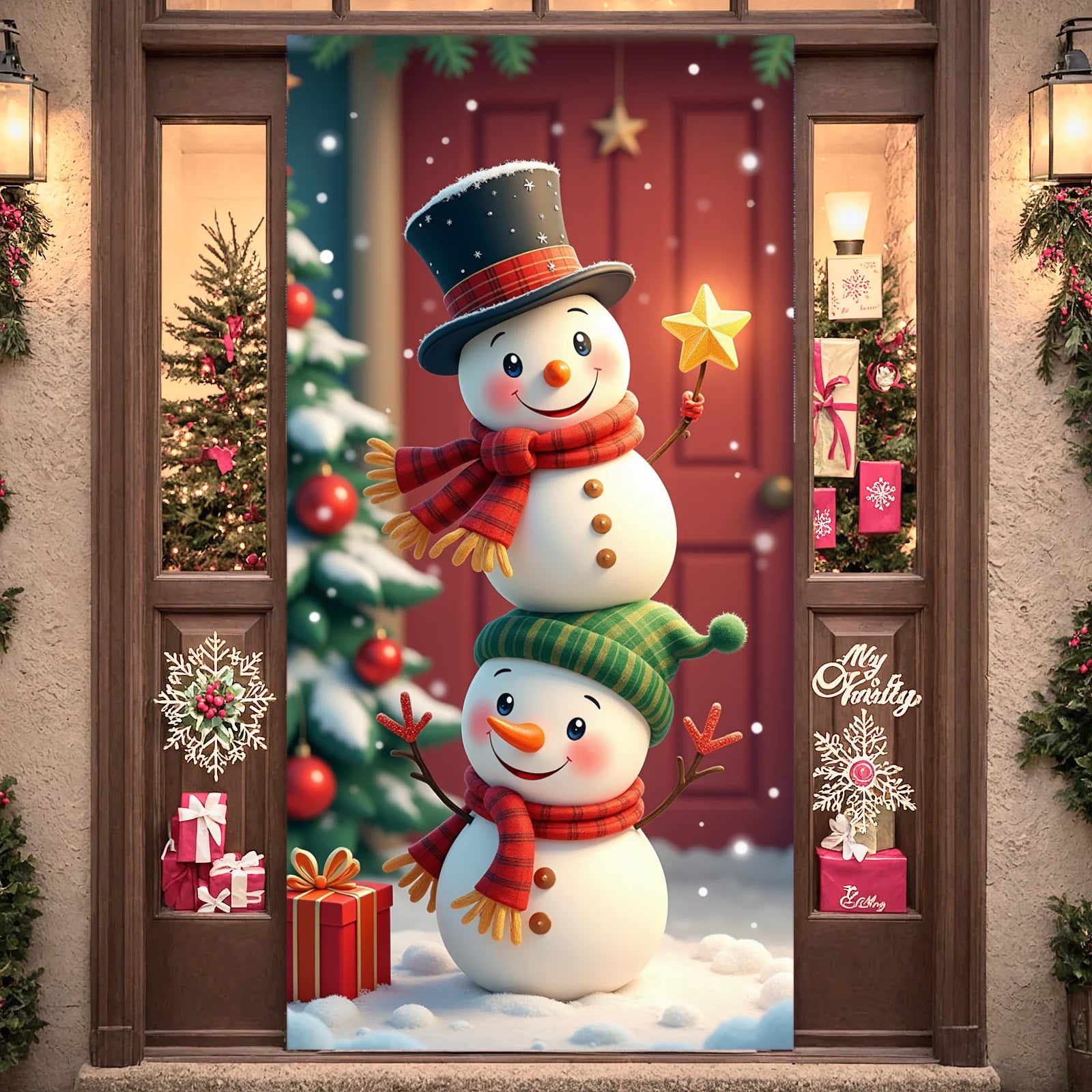 Weihnachten Veranda/Tür-Banner (30 versch. Motive)